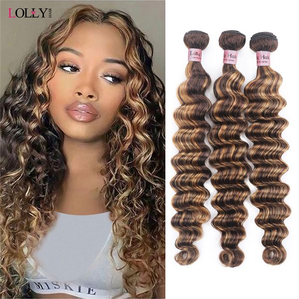 lace wigs p4 27 highlight loose deep wave bundles ombre human hair 1 3 4 pcs brazilian weave 230301, Black;brown
lace wigs p4 27 highlight loose deep wave bundles ombre human hair 1 3 4 pcs brazilian weave 230301, Black;brown