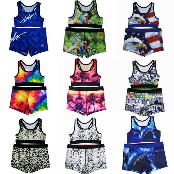 retail womens tracksuits fashion yoga outfits designer 2 piece swimsuits cartoon printed vest and shorts sports fitness set, Gray
retail womens tracksuits fashion yoga outfits designer 2 piece swimsuits cartoon printed vest and shorts sports fitness set, Gray