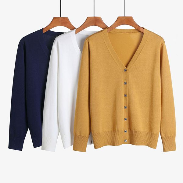 women's knits tees spring and autumn product women's knitwear long sleeve v neck single row button women wear cardigan 230302, White
women's knits tees spring and autumn product women's knitwear long sleeve v neck single row button women wear cardigan 230302, White