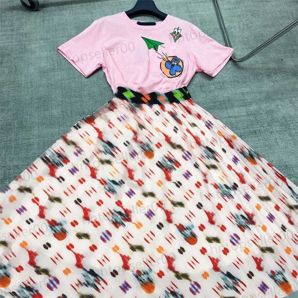two piece dresses sets womens spring summer casual lovely loose fit pink short sleeve with pleated skirt suit classic cartoon print design d, White
two piece dresses sets womens spring summer casual lovely loose fit pink short sleeve with pleated skirt suit classic cartoon print design d, White
