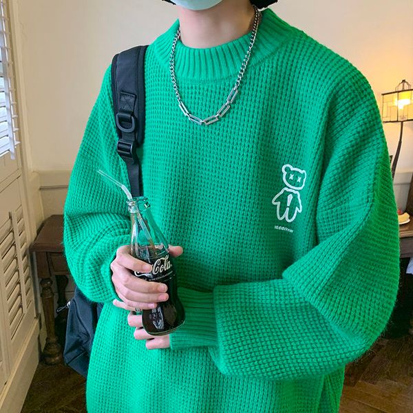 men's sweaters privathinker autumn winter men's sweater mock neck waffle bear graphic male knitted pullovers casual harajuku cloth, White;black
men's sweaters privathinker autumn winter men's sweater mock neck waffle bear graphic male knitted pullovers casual harajuku cloth, White;black