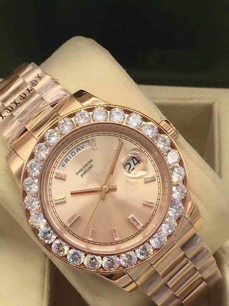 men's automatic mechanical watches 43mm big diamond bezel mens wristwatch stainless steel strap sports classic designer men watch man w, Slivery;golden
men's automatic mechanical watches 43mm big diamond bezel mens wristwatch stainless steel strap sports classic designer men watch man w, Slivery;golden