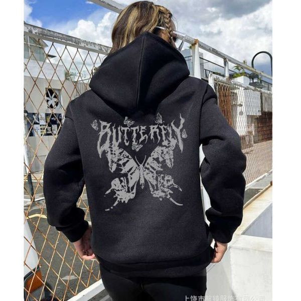 2023 y2k butterfly hoodie designer sweater spring autumn fleece oversize pullover fashion mens casual sweaters, Black
2023 y2k butterfly hoodie designer sweater spring autumn fleece oversize pullover fashion mens casual sweaters, Black