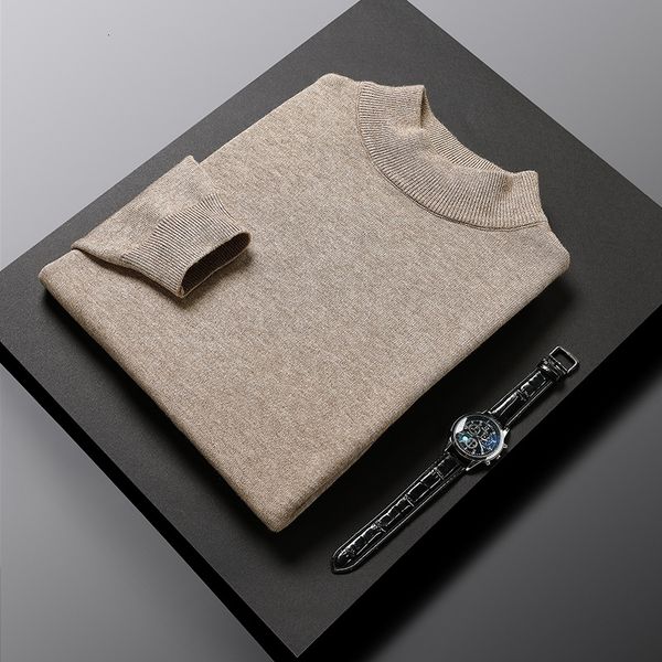 men's sweaters high end fashion brand half turtle neck knitted pullover sweater men autum winter woolen casual jumper clothes men 23030, White;black
men's sweaters high end fashion brand half turtle neck knitted pullover sweater men autum winter woolen casual jumper clothes men 23030, White;black