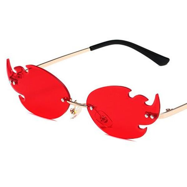 new rimless sunglasses personalized flame sun glases funny eyewaer masquerade party spectacles alloy temples eyeglasses, White;black
new rimless sunglasses personalized flame sun glases funny eyewaer masquerade party spectacles alloy temples eyeglasses, White;black