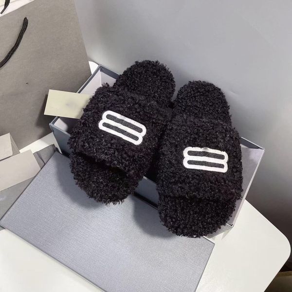 2023 luxury slide designer fashion women wool sandals warm comfort slippers woman slipper shoes autumn winter slides scuffs sandal size, Black
2023 luxury slide designer fashion women wool sandals warm comfort slippers woman slipper shoes autumn winter slides scuffs sandal size, Black