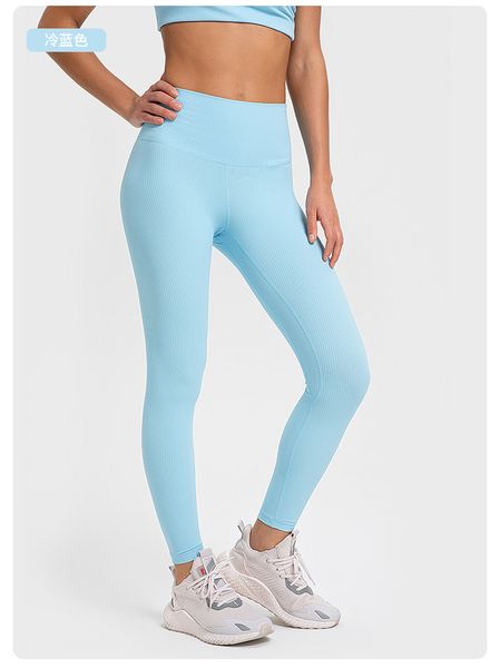 lu-summer women's yoga suit tights fitness sports rib high-waisted stretch bottomed nude capris
lu-summer women's yoga suit tights fitness sports rib high-waisted stretch bottomed nude capris