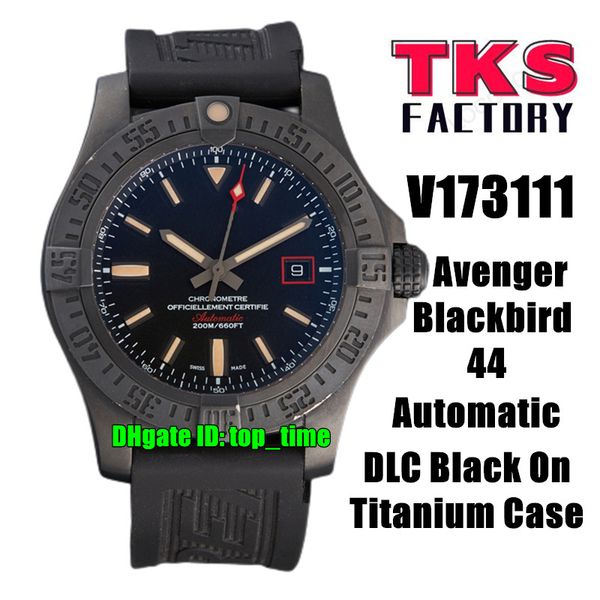 tks factory watches v1731110 avenger blackbird 44 automatic mens watch dlc black on titanium case black dial rubber strap gents wristwatches, Slivery;brown
tks factory watches v1731110 avenger blackbird 44 automatic mens watch dlc black on titanium case black dial rubber strap gents wristwatches, Slivery;brown
