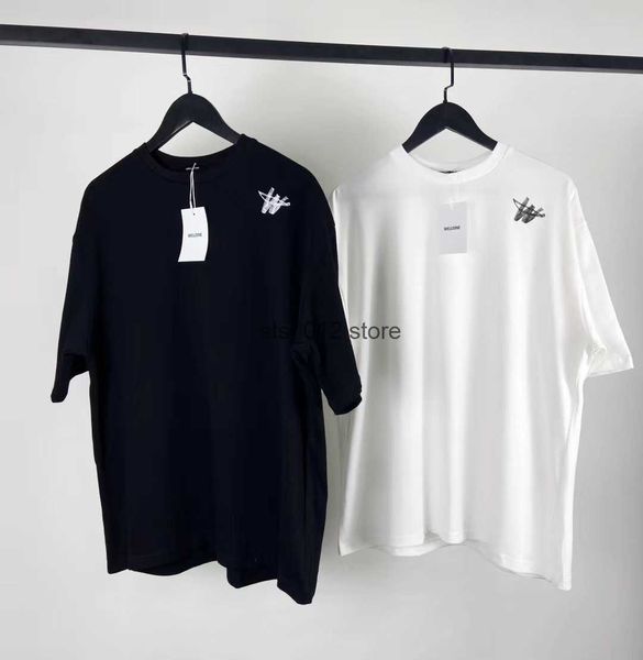 men's t-shirts well short-sleeved ins fashion brand we11 casual os loose fall shoulder men and women tee black t230302, White;black
men's t-shirts well short-sleeved ins fashion brand we11 casual os loose fall shoulder men and women tee black t230302, White;black