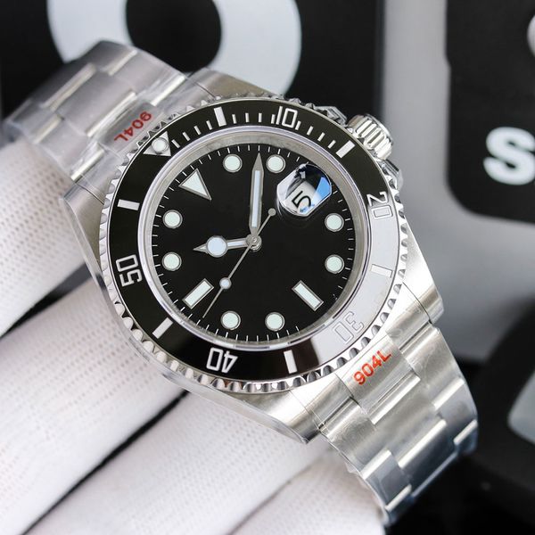rolax luxury mens wristwatch self-winding movement mechanical watches 40mm black ceramic case fine steel watchband luxury business sports wa, Slivery;black
rolax luxury mens wristwatch self-winding movement mechanical watches 40mm black ceramic case fine steel watchband luxury business sports wa, Slivery;black