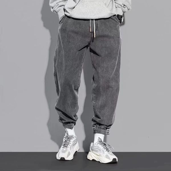 men's jeans jeans men autumn streetwear casual men jeans outdoor fashion loose harem pants elastic waist male washed denim jeans 4xl 23, Blue
men's jeans jeans men autumn streetwear casual men jeans outdoor fashion loose harem pants elastic waist male washed denim jeans 4xl 23, Blue