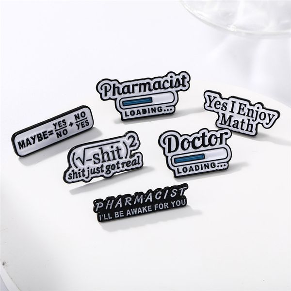 math enamel brooch pins clothing accessories buckle badge number initial pin wholesale, Gray
math enamel brooch pins clothing accessories buckle badge number initial pin wholesale, Gray