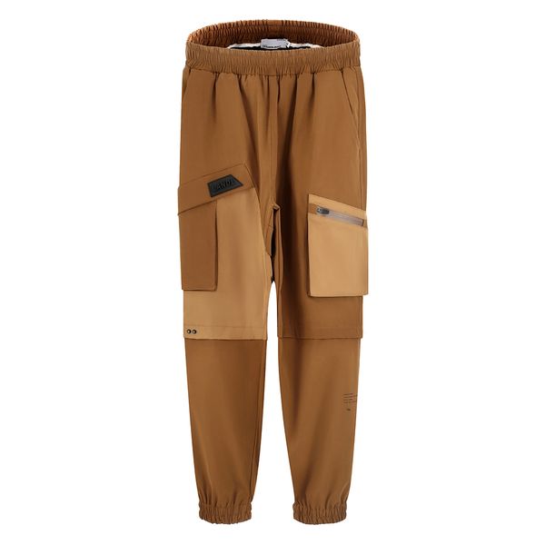 men's plus size pants multi-pockets baggy sweatpants elastic waist straight cargo pants oversized casual trousers, Black;brown
men's plus size pants multi-pockets baggy sweatpants elastic waist straight cargo pants oversized casual trousers, Black;brown