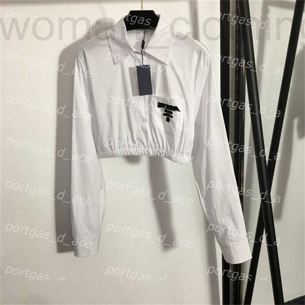 designer flocking letter pocket shirts high waist long sleeve cropped shirt womens street style 0j4t, White
designer flocking letter pocket shirts high waist long sleeve cropped shirt womens street style 0j4t, White
