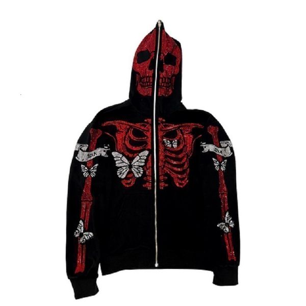 womens hoodies sweatshirts skeleton butterfly zip hoodie grunge harajuku female streetwear zip up oversized clothes emo vintage jacket punk, Black
womens hoodies sweatshirts skeleton butterfly zip hoodie grunge harajuku female streetwear zip up oversized clothes emo vintage jacket punk, Black