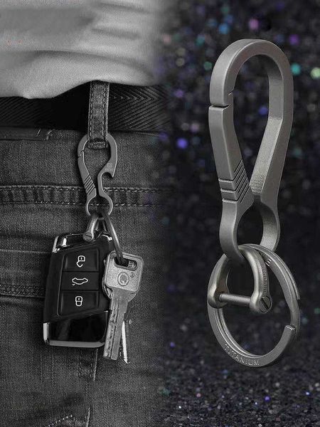 key rings high-end titanium keychain luxury men car key chain key ring ultra lightweight edc carabiner holder the gift for men r230301, Slivery;golden
key rings high-end titanium keychain luxury men car key chain key ring ultra lightweight edc carabiner holder the gift for men r230301, Slivery;golden
