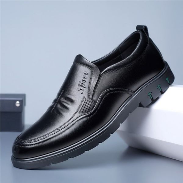 dress shoes men's leather pu non slip soft bottom casual breathable shoe black all match business man 230301
dress shoes men's leather pu non slip soft bottom casual breathable shoe black all match business man 230301