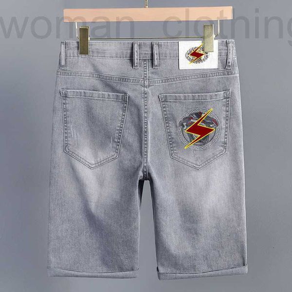 men's jeans designer summer quarter jeans men's shorts embroidered european slim pants wpud, Blue
men's jeans designer summer quarter jeans men's shorts embroidered european slim pants wpud, Blue