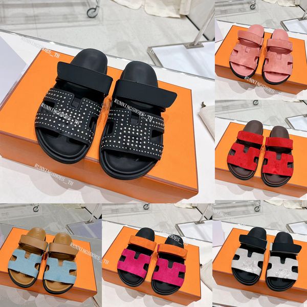 designer chypre sandals men women sliders h slippers sheepskin leather flip flops summer beach flat sandal, Black
designer chypre sandals men women sliders h slippers sheepskin leather flip flops summer beach flat sandal, Black