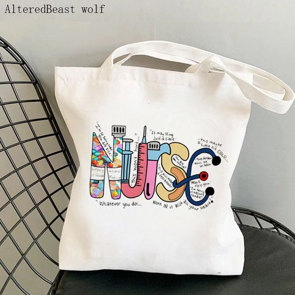shopping bags women shopper bag nurse words colorful kawaii bag harajuku shopping canvas shopper bag girl handbag tote shoulder lady bag 230
shopping bags women shopper bag nurse words colorful kawaii bag harajuku shopping canvas shopper bag girl handbag tote shoulder lady bag 230