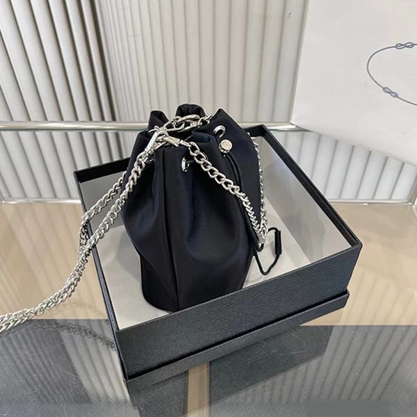 nylon bucket bag string handbag handle crossbody bags purse shoulder bag golden hardware triangle detachable
nylon bucket bag string handbag handle crossbody bags purse shoulder bag golden hardware triangle detachable