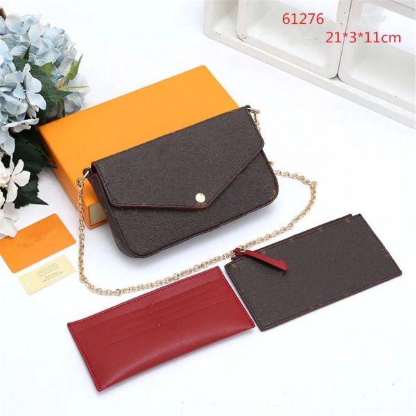 luxurys designer bag 3pcs/set accessories women bags handbag crossbody fashion shoulder lady tote bag purse wallet with box
luxurys designer bag 3pcs/set accessories women bags handbag crossbody fashion shoulder lady tote bag purse wallet with box