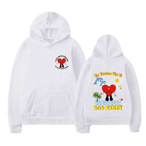 men's clothing 2022 new un verano sin ti bad bunny album hoodie hooded and women's sweater, Black
men's clothing 2022 new un verano sin ti bad bunny album hoodie hooded and women's sweater, Black