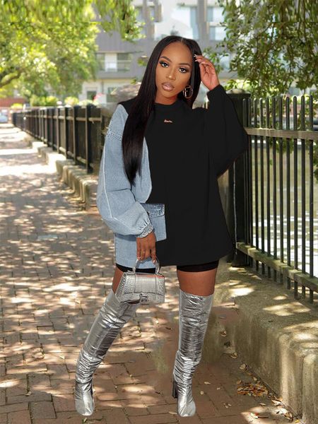 womens hoodies sweatshirts cotton pullover women winter warm long sleeve denim patchwork y2k dress wholesale drop 230302, Black
womens hoodies sweatshirts cotton pullover women winter warm long sleeve denim patchwork y2k dress wholesale drop 230302, Black