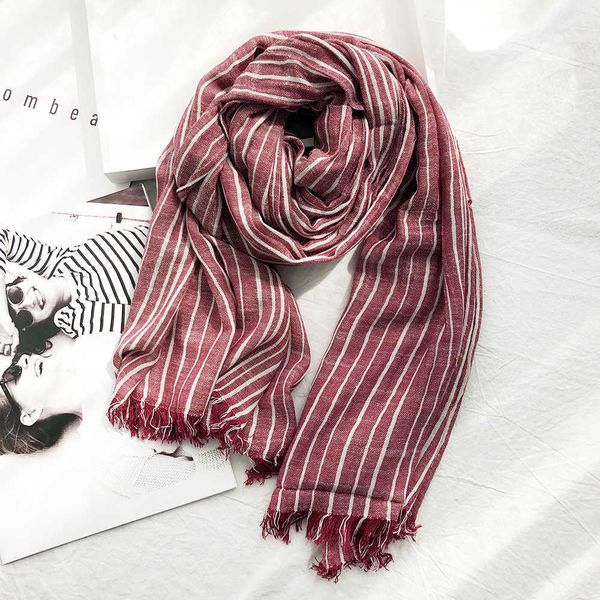 scarves men scarf autumn 2021 new striped cotton women scarve spring shawl pastoral soft warm fringed jy001 70x200cm l230302, Blue;gray
scarves men scarf autumn 2021 new striped cotton women scarve spring shawl pastoral soft warm fringed jy001 70x200cm l230302, Blue;gray