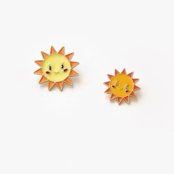 ins japanese cartoon big sun brooches for women badge gold plated alloy pins student clothes fashion jewelry accessories, Gray
ins japanese cartoon big sun brooches for women badge gold plated alloy pins student clothes fashion jewelry accessories, Gray