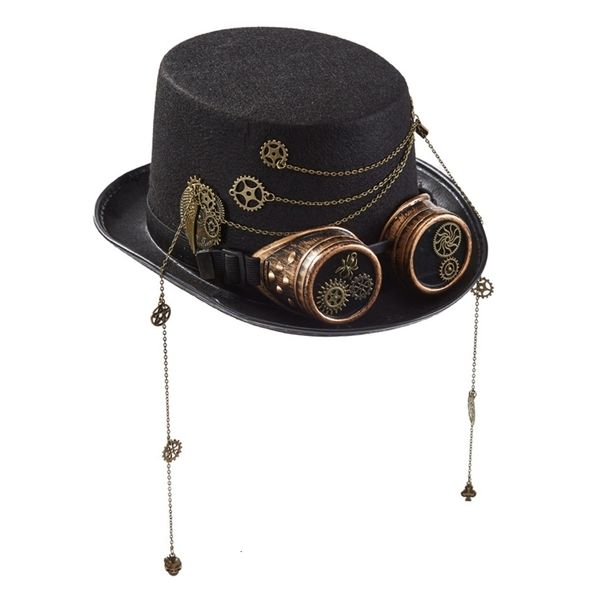 cloches vintage gear chain goggles hat victorian black jazz hat steampunk hat party performance hat for carnival theme party 230302, Blue;gray
cloches vintage gear chain goggles hat victorian black jazz hat steampunk hat party performance hat for carnival theme party 230302, Blue;gray