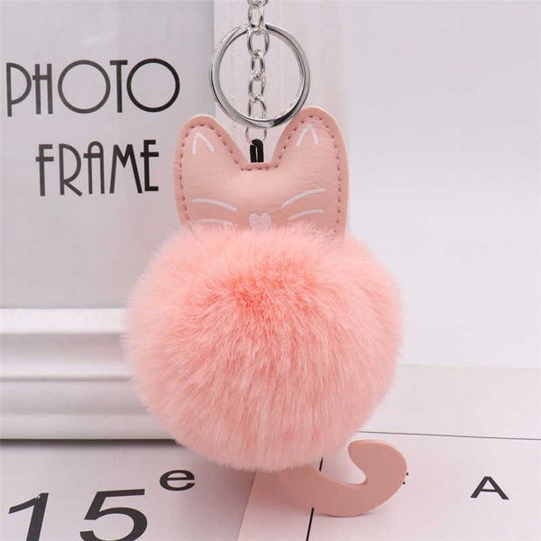 key rings soft fur ball pu leather cat design keychains for women cute kitten car keyrings jewelry ladies bag pendant accessories gift r2303, Slivery;golden
key rings soft fur ball pu leather cat design keychains for women cute kitten car keyrings jewelry ladies bag pendant accessories gift r2303, Slivery;golden