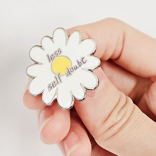 less self doubt pin cute anime movies games hard enamel pins collect metal cartoon brooch backpack hat bag collar lapel badges, Blue
less self doubt pin cute anime movies games hard enamel pins collect metal cartoon brooch backpack hat bag collar lapel badges, Blue