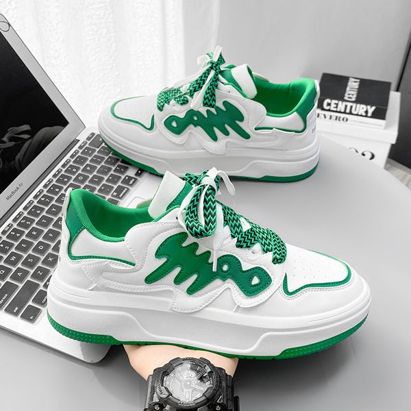 2023 men women running shoes white black white green increase comfortable mens trainers outdoor sneakers size 39-44 color6
2023 men women running shoes white black white green increase comfortable mens trainers outdoor sneakers size 39-44 color6