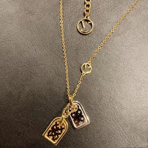 20 style stamp luxury designer pendant necklaces designers stainless steel plated letter for women wedding jewelry without box, Silver
20 style stamp luxury designer pendant necklaces designers stainless steel plated letter for women wedding jewelry without box, Silver