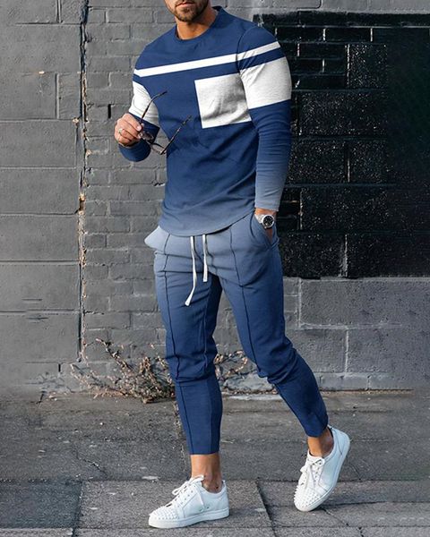 men's tracksuits men 2 piece set long sleeve t-shirt outfit print tracksuits casual sportswear man oversized streetwear fashion t shirt, Gray
men's tracksuits men 2 piece set long sleeve t-shirt outfit print tracksuits casual sportswear man oversized streetwear fashion t shirt, Gray