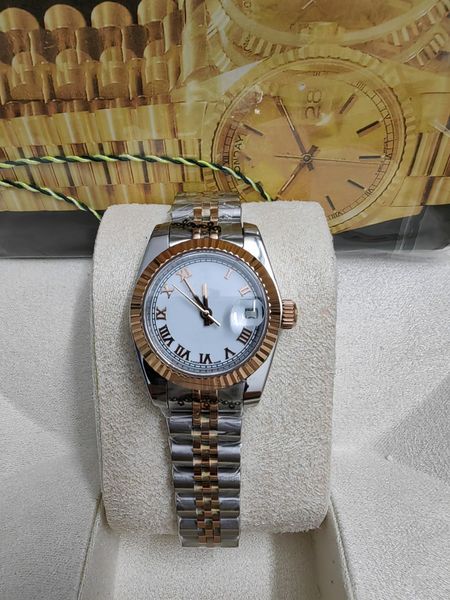 with original box multi-color seller women watch lady size 26mm date girl sapphire glass wristwatch 2813 movement automatic mechanical movem, Slivery;brown
with original box multi-color seller women watch lady size 26mm date girl sapphire glass wristwatch 2813 movement automatic mechanical movem, Slivery;brown