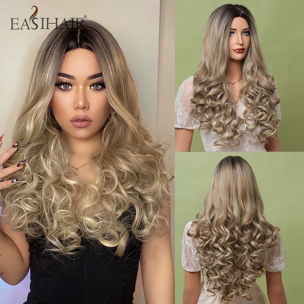 synthetic wigs easihair long synthetic wigs curly brown to blonde ombre for women natural hair cosplay heat resistant wavy fake 230227, Black
synthetic wigs easihair long synthetic wigs curly brown to blonde ombre for women natural hair cosplay heat resistant wavy fake 230227, Black