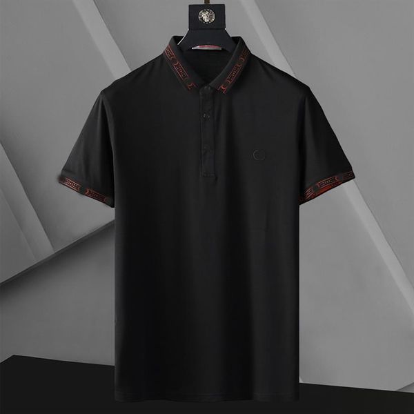 luxury designer classic t summer men's polo shirts6018 shirts fashion national flag short-sleeved lapel tees medusas letter t197p, White;black
luxury designer classic t summer men's polo shirts6018 shirts fashion national flag short-sleeved lapel tees medusas letter t197p, White;black
