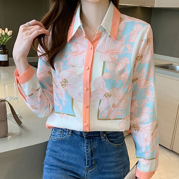 women's blouses shirts fashion flower printing ladies shirts women's blouses spring autumn long sleeve shirts blusas mujer 230302, White
women's blouses shirts fashion flower printing ladies shirts women's blouses spring autumn long sleeve shirts blusas mujer 230302, White