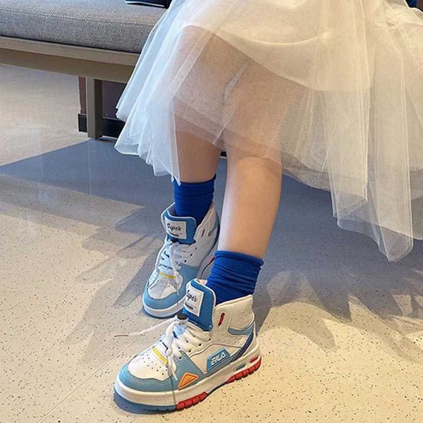 athletic outdoor girls high sports shoes 2021 autumn new children casual fashion board shoes boys breathable white running sneakers r230302, Black
athletic outdoor girls high sports shoes 2021 autumn new children casual fashion board shoes boys breathable white running sneakers r230302, Black