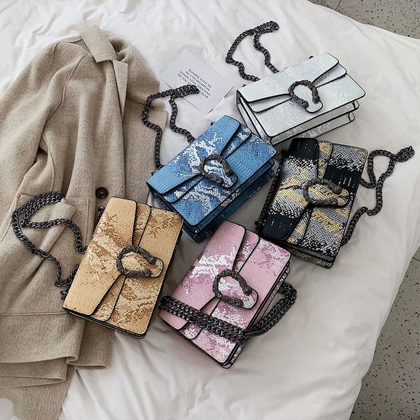 factory outlet women handbag snake chain bag color contrast leather messenger handbags fashion snakes leathers shoulder bags
factory outlet women handbag snake chain bag color contrast leather messenger handbags fashion snakes leathers shoulder bags