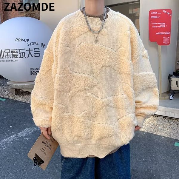 men's sweaters zazomde men oversized sweaters black loose o neck vintage retro knitted sweater autumn couple solid color pullover 23030, White;black
men's sweaters zazomde men oversized sweaters black loose o neck vintage retro knitted sweater autumn couple solid color pullover 23030, White;black
