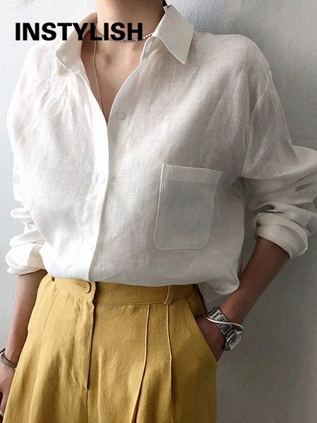 womens blouses shirts casual long sleeve cotton linen shirt vintage harajuku loose or for woman elegant basic tunics 230302, White
womens blouses shirts casual long sleeve cotton linen shirt vintage harajuku loose or for woman elegant basic tunics 230302, White