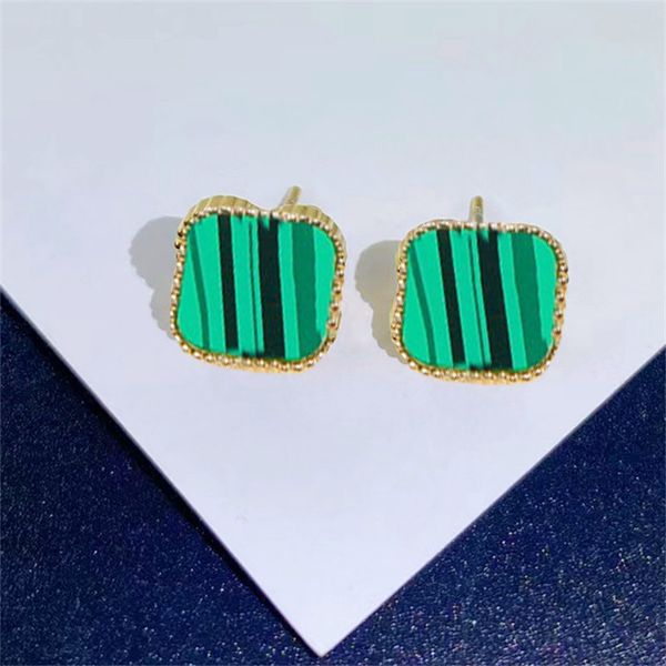 18k gold plated designers earrings studs designer 4leaf clover ear stud women earring for wedding party jewerlry accessories, Golden;silver
18k gold plated designers earrings studs designer 4leaf clover ear stud women earring for wedding party jewerlry accessories, Golden;silver