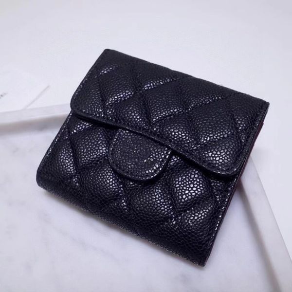 classic flip card purse caviar ball grain cowhide sheepskin rhombic embossed coin purse, Red;black
classic flip card purse caviar ball grain cowhide sheepskin rhombic embossed coin purse, Red;black