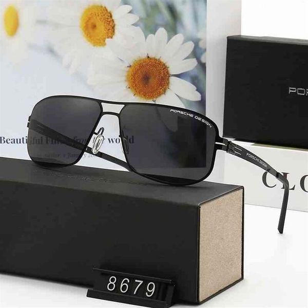 Image of Designer Sunglasses Porsche Polarized Glasses Men Driving Fishing Driving Eyes Toad Glasses Driver Men L5PW283M