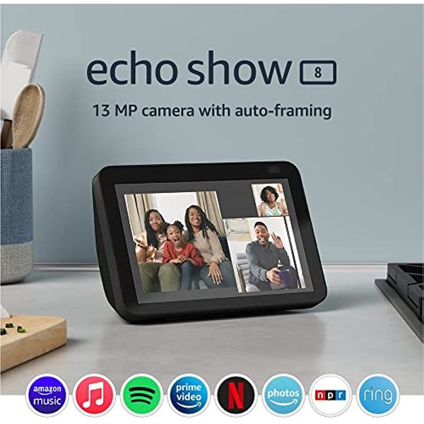 echo show 8 2nd gen, 2021 release hd smart display with alexa and 13 mp camera electronics
echo show 8 2nd gen, 2021 release hd smart display with alexa and 13 mp camera electronics