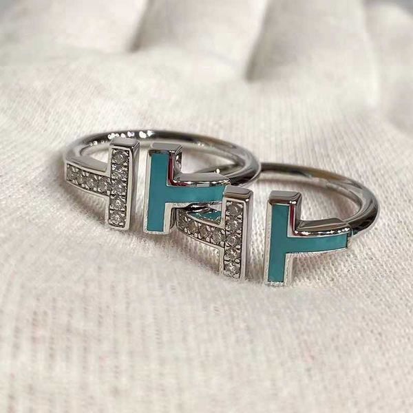 q3om t home ring letter double opening drip glue inlaid diamond student couple fashion simple, Silver
q3om t home ring letter double opening drip glue inlaid diamond student couple fashion simple, Silver