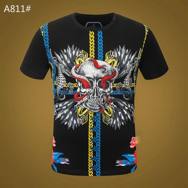 100% cotton skull t shirts mens summer basic solid crystal t-shirt casual tees punk print letter man skateboard 253k, White;black
100% cotton skull t shirts mens summer basic solid crystal t-shirt casual tees punk print letter man skateboard 253k, White;black